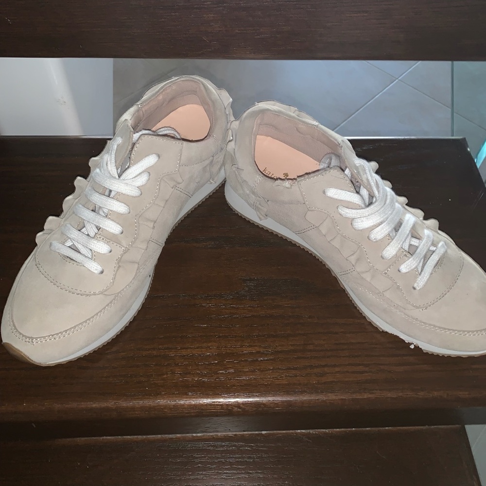 Womens Kate Spade suede sneakers brand new